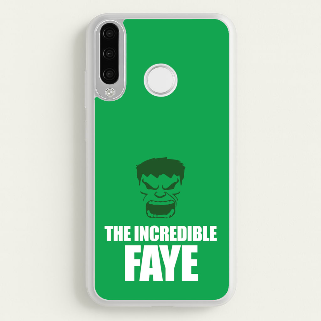 Hulk - Personalised Superhero Comic  - Marvel Phone Case for Huawei P30 Lite