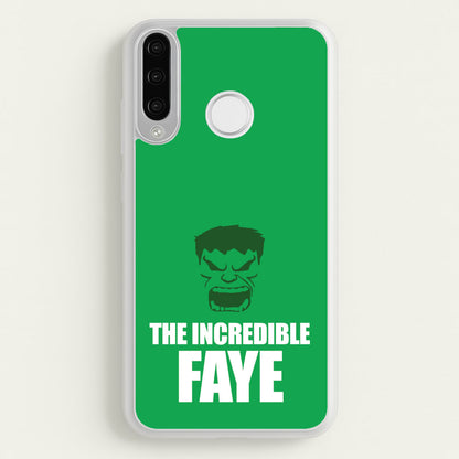 Hulk - Personalised Superhero Comic  - Marvel Phone Case for Huawei P30 Lite