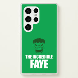 Hulk - Personalised Superhero Comic  - Marvel Phone Case for Galaxy S24 Ultra