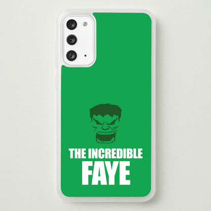 Hulk - Personalised Superhero Comic  - Marvel Phone Case for Galaxy Note 20