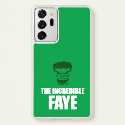 Hulk - Personalised Superhero Comic  - Marvel Phone Case for Galaxy Note 20 Ultra