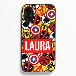 Collage - Personalised Superhero Comic Phone Case