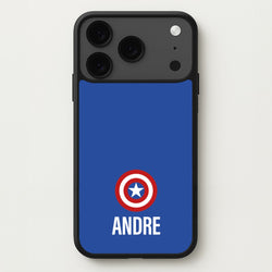 Captain America - Personalised Superhero Comic Phone Case for iPhone 17 Pro Max