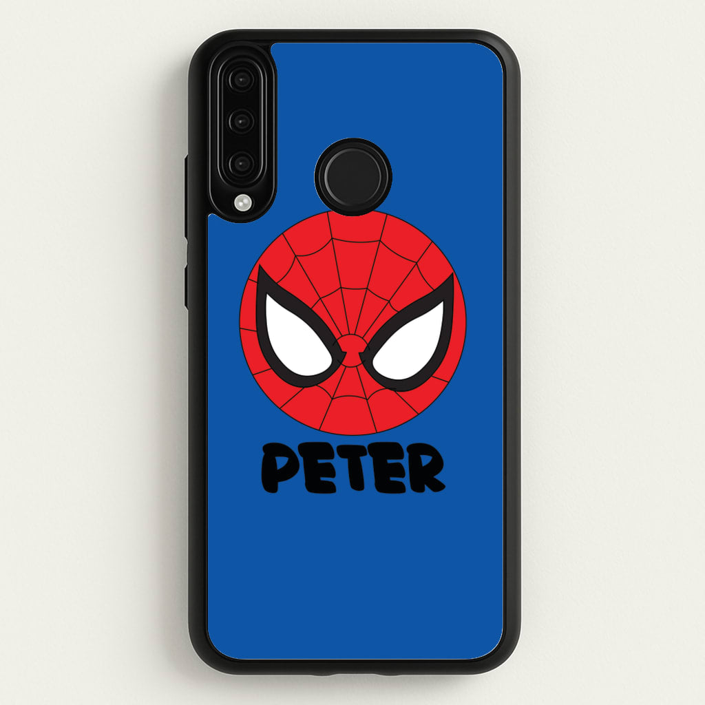 SpiderMan - Personalised Superhero Comic  - Marvel Phone Case for Huawei P30 Lite