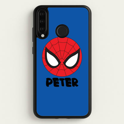 SpiderMan - Personalised Superhero Comic  - Marvel Phone Case for Huawei P30 Lite