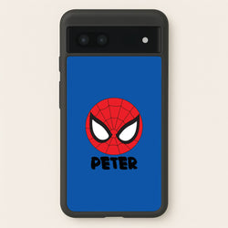 SpiderMan - Personalised Superhero Comic  - Marvel Phone Case for Google Pixel 7a