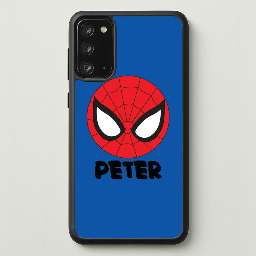 SpiderMan - Personalised Superhero Comic  - Marvel Phone Case for Galaxy Note 20