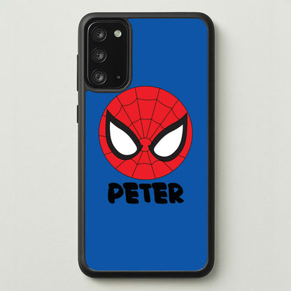 SpiderMan - Personalised Superhero Comic  - Marvel Phone Case for Galaxy Note 20