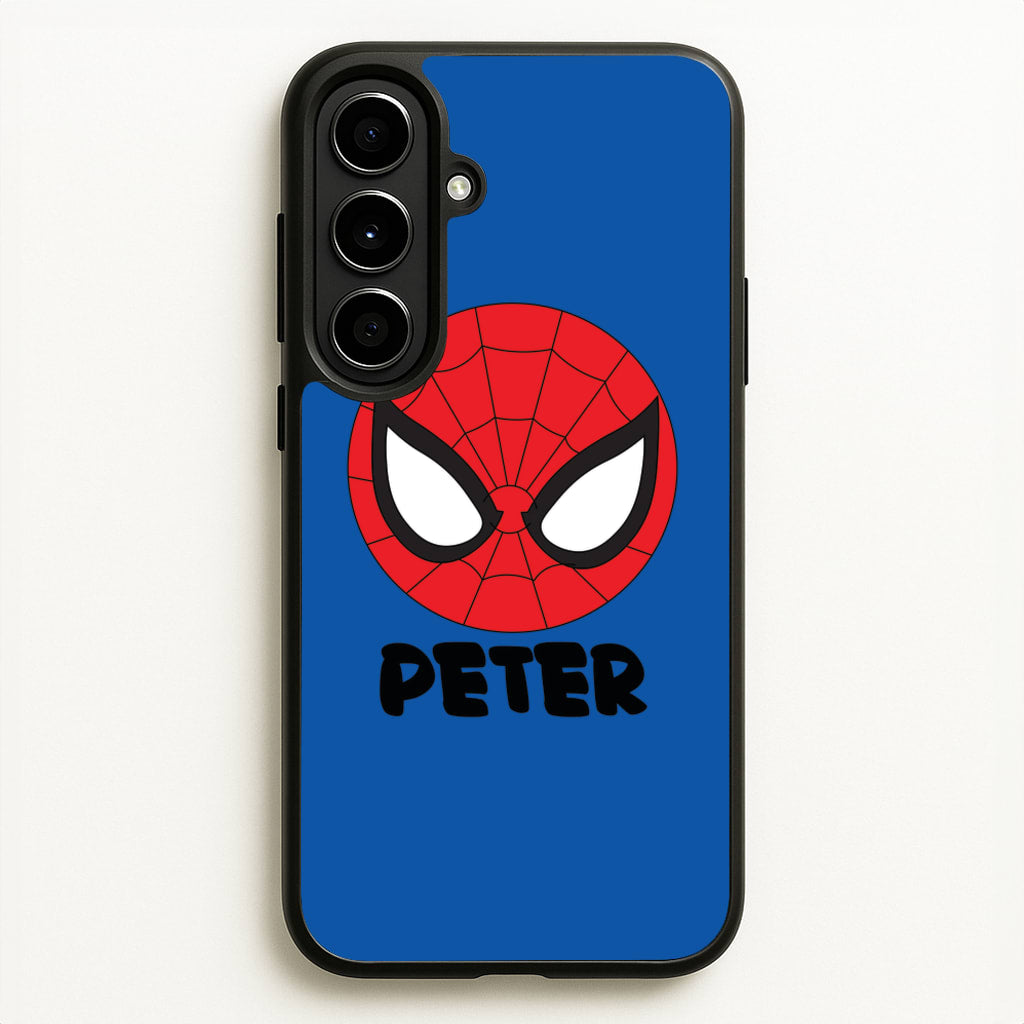 SpiderMan - Personalised Superhero Comic  - Marvel Phone Case for Galaxy A56