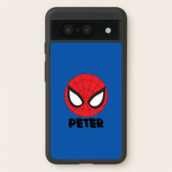 SpiderMan - Personalised Superhero Comic  - Marvel Phone Case for Google Pixel 8