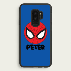 SpiderMan - Personalised Superhero Comic  - Marvel Phone Case for Galaxy S9 Plus
