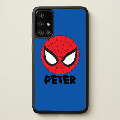 SpiderMan - Personalised Superhero Comic  - Marvel Phone Case for Galaxy A71