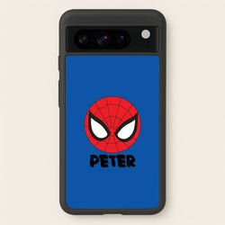 SpiderMan - Personalised Superhero Comic  - Marvel Phone Case for Google Pixel 8 Pro