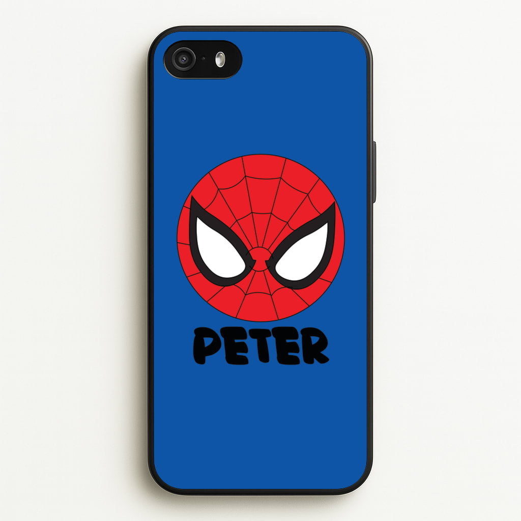 SpiderMan - Personalised Superhero Comic  - Marvel Phone Case for iPhone 5 / 5s / SE 2016