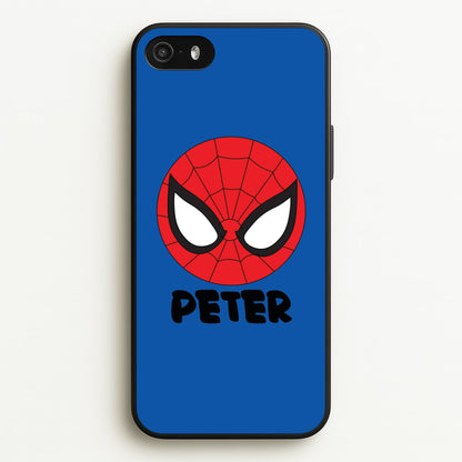 SpiderMan - Personalised Superhero Comic  - Marvel Phone Case for iPhone 5 / 5s / SE 2016