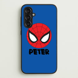 SpiderMan - Personalised Superhero Comic  - Marvel Phone Case for Galaxy A16