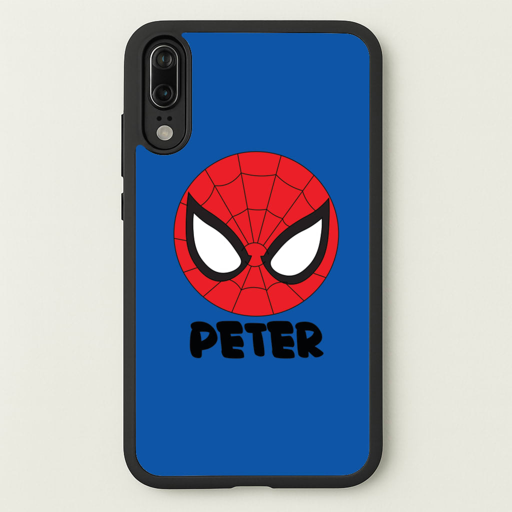 SpiderMan - Personalised Superhero Comic  - Marvel Phone Case for Huawei P20
