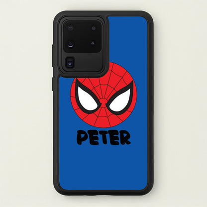 SpiderMan - Personalised Superhero Comic  - Marvel Phone Case for Galaxy S20 Ultra