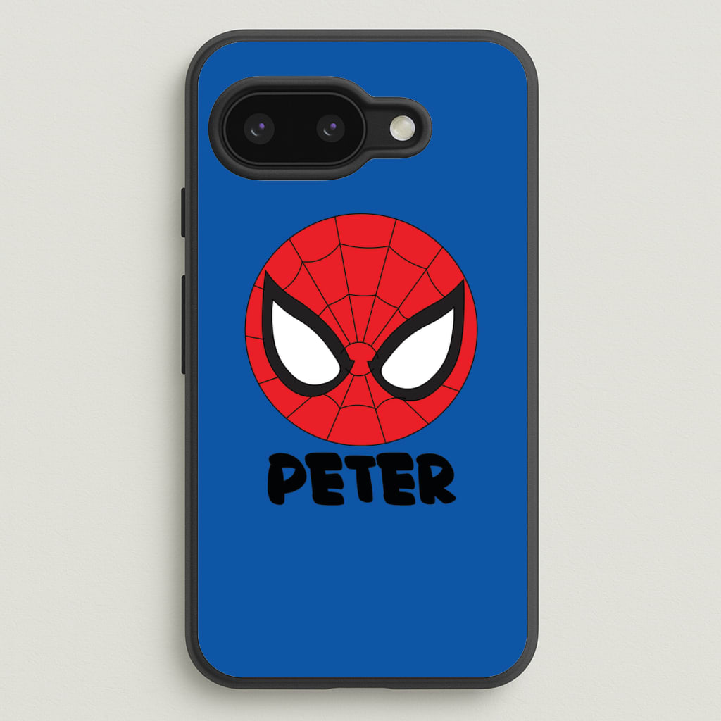 SpiderMan - Personalised Superhero Comic  - Marvel Phone Case for Google Pixel 9a