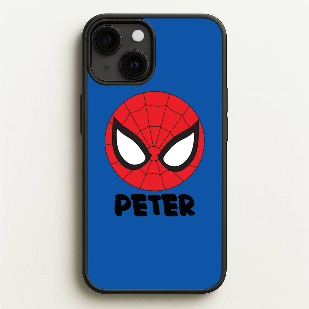 SpiderMan - Personalised Superhero Comic  - Marvel Phone Case for iPhone 13