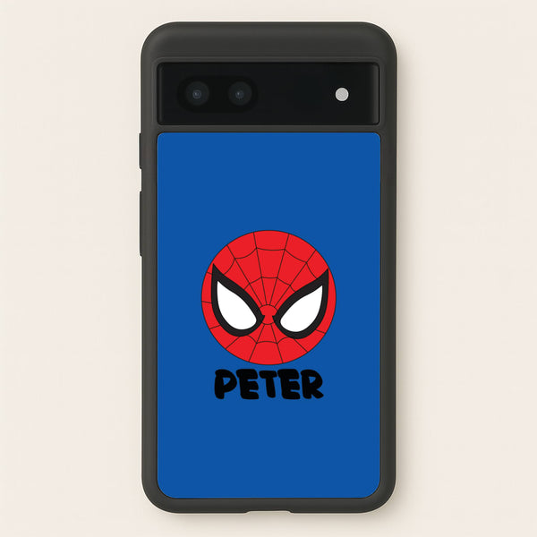 SpiderMan - Personalised Superhero Comic  - Marvel Phone Case for Google Pixel 6a