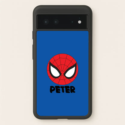 SpiderMan - Personalised Superhero Comic  - Marvel Phone Case for Google Pixel 6