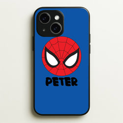 SpiderMan - Personalised Superhero Comic  - Marvel Phone Case for iPhone 15 Plus