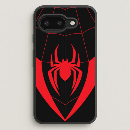 Red And Black Spider Costume   - Marvel Phone Case for Google Pixel 9a