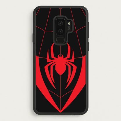 Red And Black Spider Costume   - Marvel Phone Case for Galaxy S9 Plus