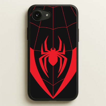 Red And Black Spider Costume   - Marvel Phone Case for iPhone 16e