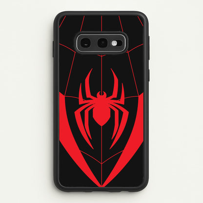 Red And Black Spider Costume   - Marvel Phone Case for Galaxy S10e