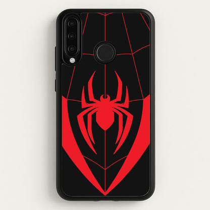 Red And Black Spider Costume   - Marvel Phone Case for Huawei P30 Lite