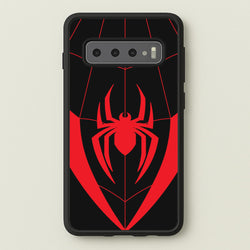 Red And Black Spider Costume   - Marvel Phone Case for Galaxy S10