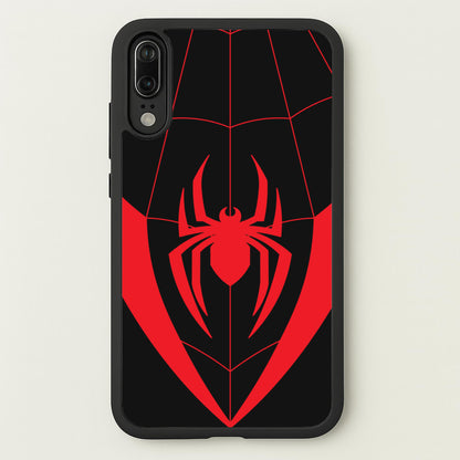 Red And Black Spider Costume   - Marvel Phone Case for Huawei P20