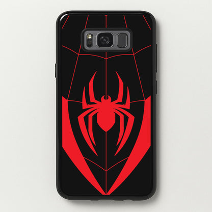 Red And Black Spider Costume   - Marvel Phone Case for Galaxy S8