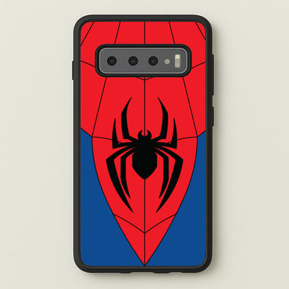 Red And Blue Spider Costume  - Marvel Phone Case for Galaxy S10