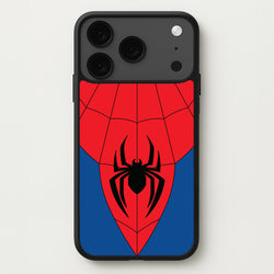 Red And Blue Spider Costume Phone Case for iPhone 17 Pro Max