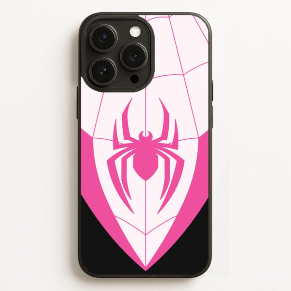 Pink And Black Spider Costume  - Marvel Phone Case for iPhone 16 Pro Max