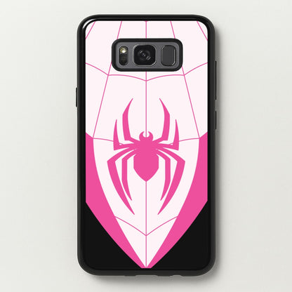 Pink And Black Spider Costume  - Marvel Phone Case for Galaxy S8 Plus