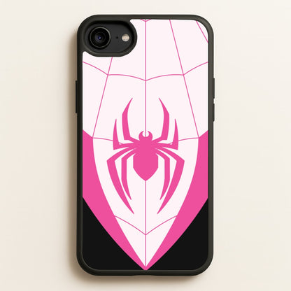 Pink And Black Spider Costume  - Marvel Phone Case for iPhone 6 / 7 / 8 / SE