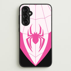 Pink And Black Spider Costume  - Marvel Phone Case for Galaxy A14
