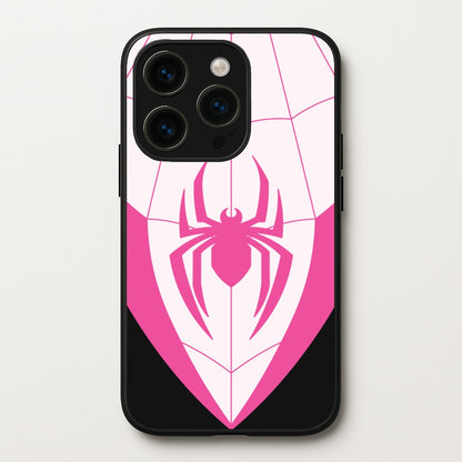 Pink And Black Spider Costume  - Marvel Phone Case for iPhone 15 Pro