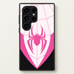 Pink And Black Spider Costume  - Marvel Phone Case for Galaxy S24 Ultra