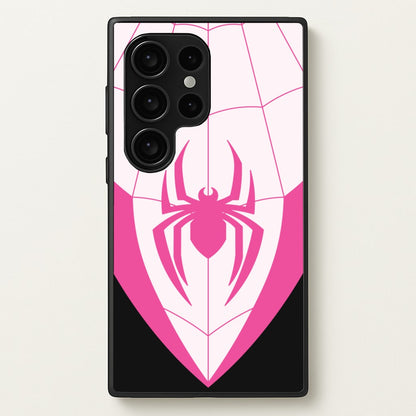 Pink And Black Spider Costume  - Marvel Phone Case for Galaxy S24 Ultra
