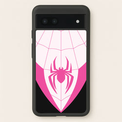 Pink And Black Spider Costume  - Marvel Phone Case for Google Pixel 7a