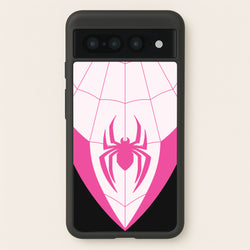 Pink And Black Spider Costume  - Marvel Phone Case for Google Pixel 7 Pro