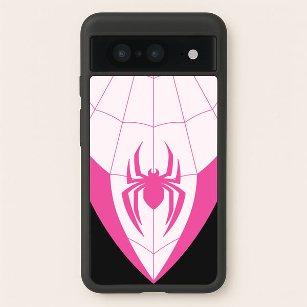 Pink And Black Spider Costume  - Marvel Phone Case for Google Pixel 8