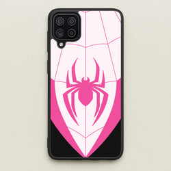 Pink And Black Spider Costume  - Marvel Phone Case for Galaxy A12