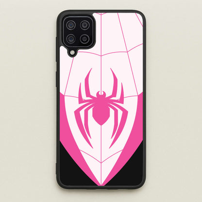 Pink And Black Spider Costume  - Marvel Phone Case for Galaxy A12