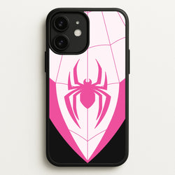 Pink And Black Spider Costume  - Marvel Phone Case for iPhone 11